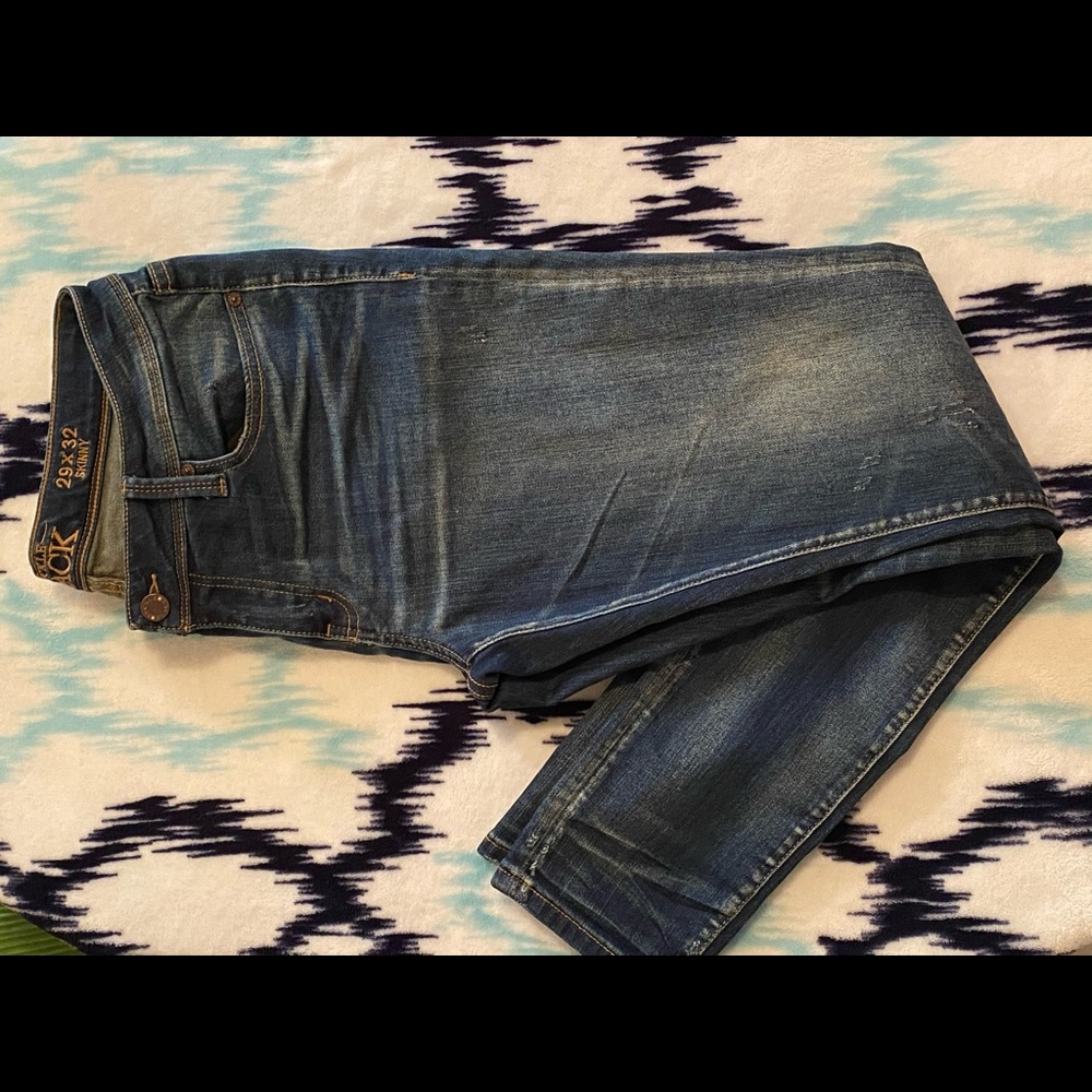 Buckle Black Skinny Jeans